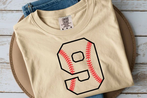 Baseball Number Nine Svg, Ninth Birthday Graphics and Crafts Review