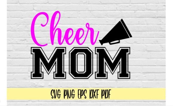 Cheer Mom Megaphone Block Varsity Letter Review for Real Projects
