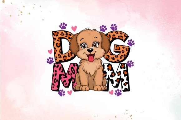 DOG MOM SUBLIMATION PNG: A Versatile Graphic for Crafts and Local Branding