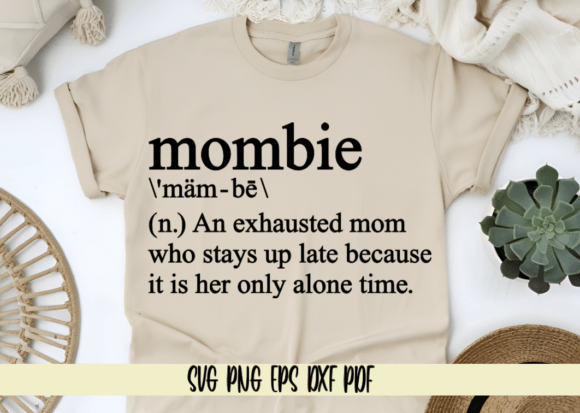 Mombie Noun Graphic: A Versatile Asset for Content Creators