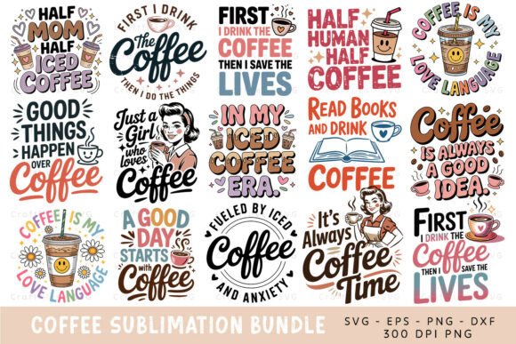 Retro Coffee Quotes SVG Bundle – A Designer’s Honest Take