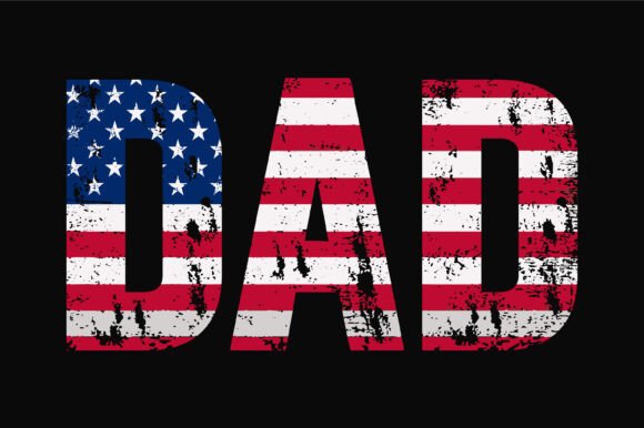 Vintage Dad 4th of July SVG – A Nostalgic Graphic Asset for Creative Publishers